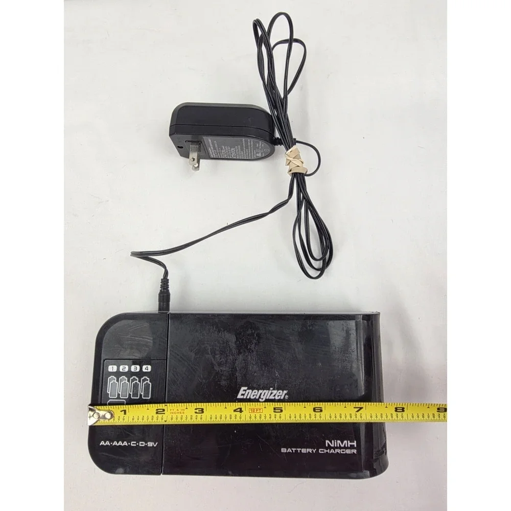 Energizer CHF-C2 NiMH Battery Charger AA AAA C D 9V Class 2 Tested